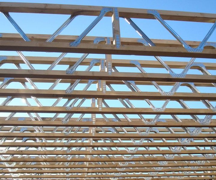 Posi-Joists with Posi-Strut steel web.